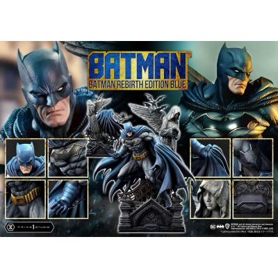 Batman Estatua Ultimate Premium Masterline Series 1/4 Batman Rebirth Edition Blue Deluxe Version 71 cm
