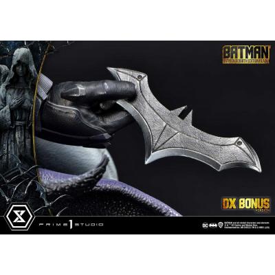 Batman Estatua Ultimate Premium Masterline Series 1/4 Batman Rebirth Edition Black Deluxe Bonus Version 71 cm