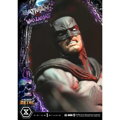 Dark Nights: Metal Estatua Ultimate Premium Masterline Series 1/4 Batman VS Batman Who Laughs 67 cm