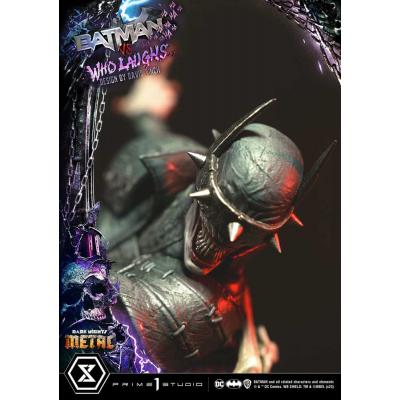 Dark Nights: Metal Estatua Ultimate Premium Masterline Series 1/4 Batman VS Batman Who Laughs 67 cm