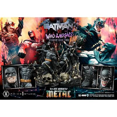 Dark Nights: Metal Estatua Ultimate Premium Masterline Series 1/4 Batman VS Batman Who Laughs 67 cm