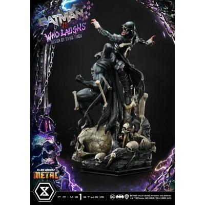 Dark Nights: Metal Estatua Ultimate Premium Masterline Series 1/4 Batman VS Batman Who Laughs 67 cm