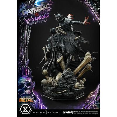 Dark Nights: Metal Estatua Ultimate Premium Masterline Series 1/4 Batman VS Batman Who Laughs 67 cm