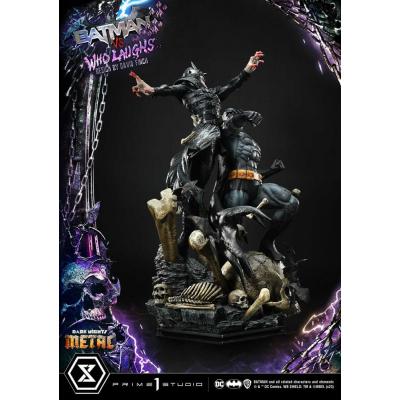 Dark Nights: Metal Estatua Ultimate Premium Masterline Series 1/4 Batman VS Batman Who Laughs 67 cm