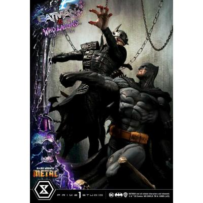 Dark Nights: Metal Estatua Ultimate Premium Masterline Series 1/4 Batman VS Batman Who Laughs 67 cm