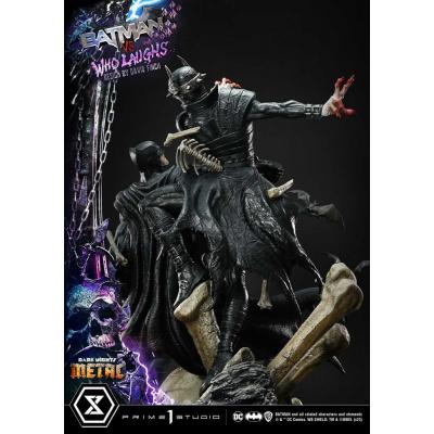 Dark Nights: Metal Estatua Ultimate Premium Masterline Series 1/4 Batman VS Batman Who Laughs 67 cm