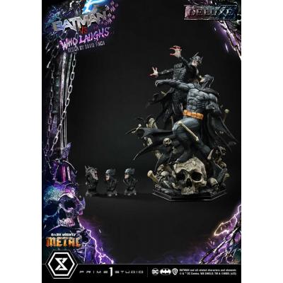 Dark Nights: Metal Estatua Ultimate Premium Masterline Series 1/4 Batman VS Batman Who Laughs Deluxe Version 67 cm
