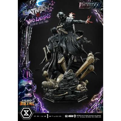 Dark Nights: Metal Estatua Ultimate Premium Masterline Series 1/4 Batman VS Batman Who Laughs Deluxe Version 67 cm