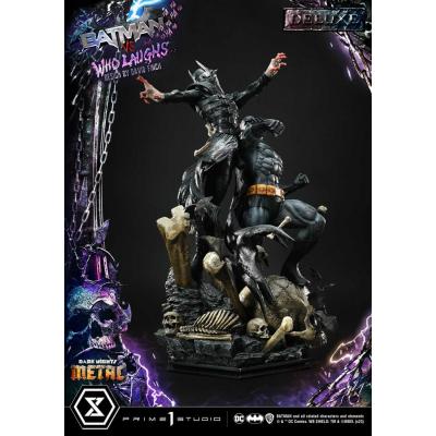 Dark Nights: Metal Estatua Ultimate Premium Masterline Series 1/4 Batman VS Batman Who Laughs Deluxe Version 67 cm