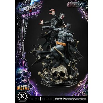 Dark Nights: Metal Estatua Ultimate Premium Masterline Series 1/4 Batman VS Batman Who Laughs Deluxe Version 67 cm