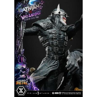 Dark Nights: Metal Estatua Ultimate Premium Masterline Series 1/4 Batman VS Batman Who Laughs Deluxe Version 67 cm