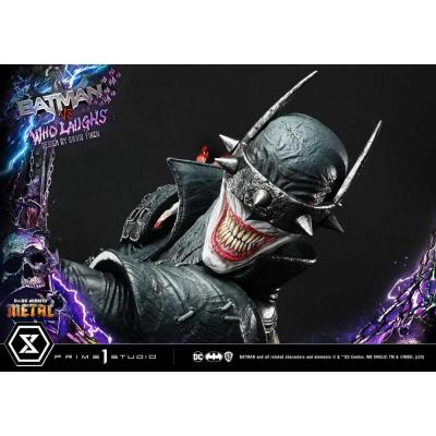 Dark Nights: Metal Estatua Ultimate Premium Masterline Series 1/4 Batman VS Batman Who Laughs Deluxe Version 67 cm
