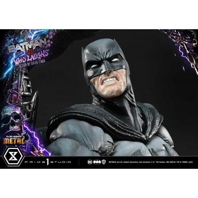 Dark Nights: Metal Estatua Ultimate Premium Masterline Series 1/4 Batman VS Batman Who Laughs Deluxe Version 67 cm