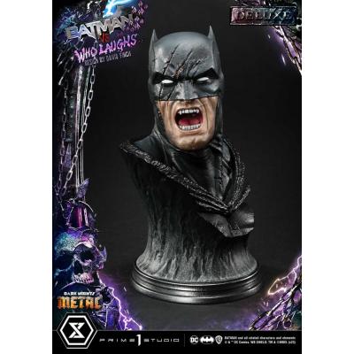 Dark Nights: Metal Estatua Ultimate Premium Masterline Series 1/4 Batman VS Batman Who Laughs Deluxe Version 67 cm