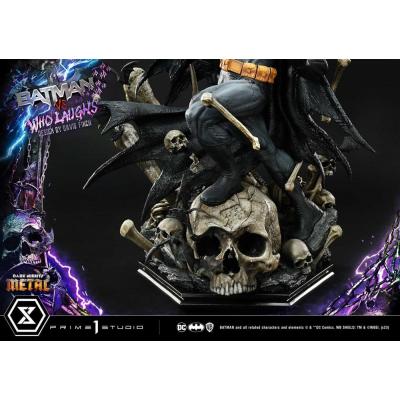 Dark Nights: Metal Estatua Ultimate Premium Masterline Series 1/4 Batman VS Batman Who Laughs Deluxe Version 67 cm