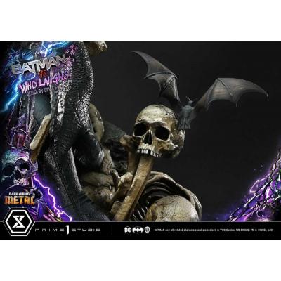 Dark Nights: Metal Estatua Ultimate Premium Masterline Series 1/4 Batman VS Batman Who Laughs Deluxe Version 67 cm