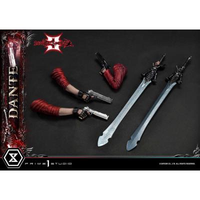 Devil May Cry 3 Estatua Ultimate Premium Masterline Series 1/4 Dante Deluxe Bonus Version 67 cm