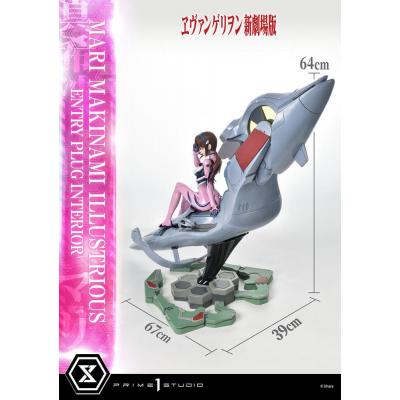 Rebuild of Evangelion Estatua Ultimate Premium Masterline Series 1/4 Mari Makinami Illustrious Normal Ver. 64 cm