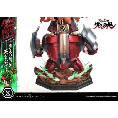 Gurren Lagann Estatua Ultimate Premium Masterline Series 1/4 Kamina, Simon & Yoko with Lagann 97 cm