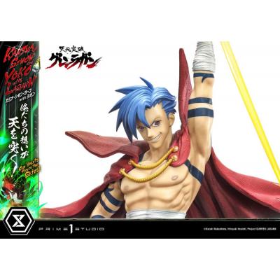 Gurren Lagann Estatua Ultimate Premium Masterline Series 1/4 Kamina, Simon & Yoko with Lagann Deluxe Version 97 cm