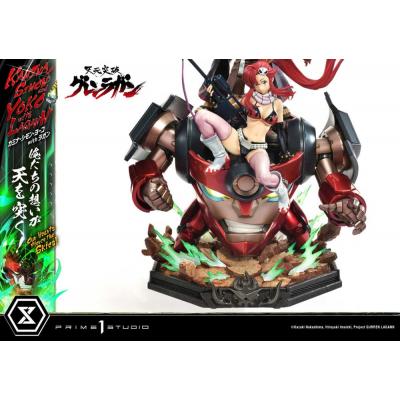 Gurren Lagann Estatua Ultimate Premium Masterline Series 1/4 Kamina, Simon & Yoko with Lagann Deluxe Version 97 cm