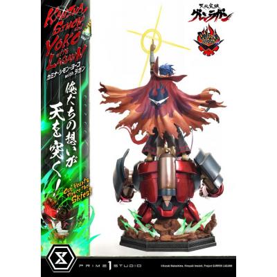 Gurren Lagann Estatua Ultimate Premium Masterline Series 1/4 Kamina, Simon & Yoko with Lagann Deluxe Version 97 cm
