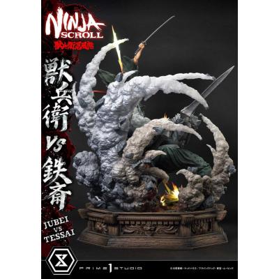 Ninja Scroll Estatua Ultimate Premium Masterline Series 1/4 Jubei Versus Tessai 101 cm