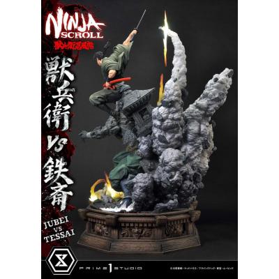 Ninja Scroll Estatua Ultimate Premium Masterline Series 1/4 Jubei Versus Tessai 101 cm