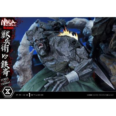 Ninja Scroll Estatua Ultimate Premium Masterline Series 1/4 Jubei Versus Tessai 101 cm