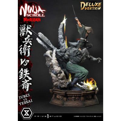 Ninja Scroll Estatua Ultimate Premium Masterline Series 1/4 Jubei Versus Tessai Deluxe Version 101 cm