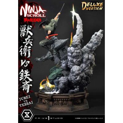 Ninja Scroll Estatua Ultimate Premium Masterline Series 1/4 Jubei Versus Tessai Deluxe Version 101 cm