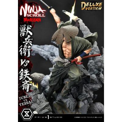 Ninja Scroll Estatua Ultimate Premium Masterline Series 1/4 Jubei Versus Tessai Deluxe Version 101 cm