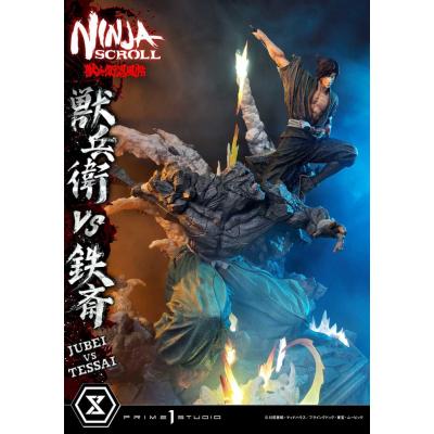 Ninja Scroll Estatua Ultimate Premium Masterline Series 1/4 Jubei Versus Tessai Deluxe Version 101 cm