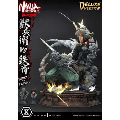Ninja Scroll Estatua Ultimate Premium Masterline Series 1/4 Jubei Versus Tessai Deluxe Version 101 cm