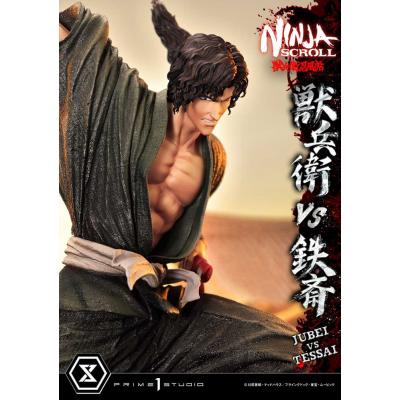 Ninja Scroll Estatua Ultimate Premium Masterline Series 1/4 Jubei Versus Tessai Deluxe Version 101 cm