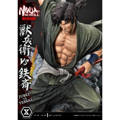 Ninja Scroll Estatua Ultimate Premium Masterline Series 1/4 Jubei Versus Tessai Deluxe Version 101 cm