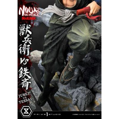Ninja Scroll Estatua Ultimate Premium Masterline Series 1/4 Jubei Versus Tessai Deluxe Version 101 cm
