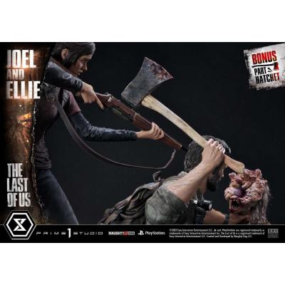 The Last of Us Part I Estatua Ultimate Premium Masterline Series Joel & Ellie Deluxe Bonus Version (The Last of Us Part I) 73 cm