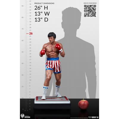 Rocky IV Estatua 1/3 Rocky 66 cm