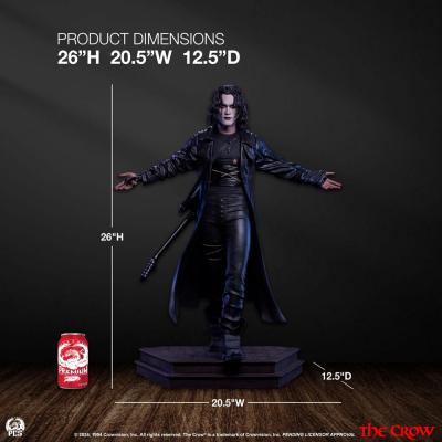 El cuervo Estatua Epic Series 1/3 Crow 66 cm