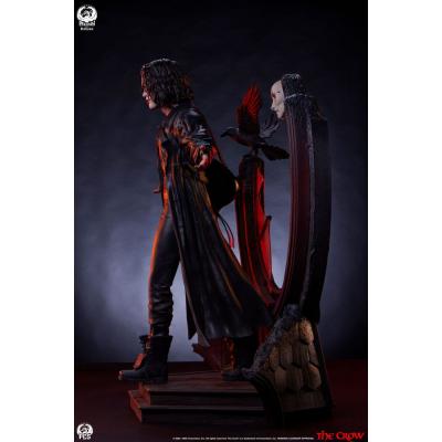 El cuervo Estatua Epic Series 1/3 Crow Deluxe Edition 66 cm