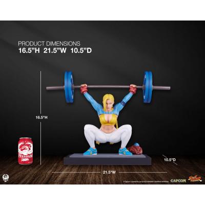 Street Fighter Estatua Premier Series 1/4 Cammy: Powerlifting Alpha 41 cm