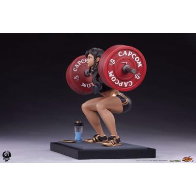 Street Fighter Estatua Premier Series 1/4 Chun-Li Powerlifting (Battle Edition) 37 cm