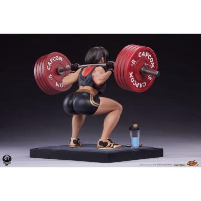 Street Fighter Estatua Premier Series 1/4 Chun-Li Powerlifting (Battle Edition) 37 cm