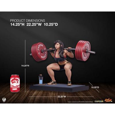 Street Fighter Estatua Premier Series 1/4 Chun-Li Powerlifting (Battle Edition) 37 cm