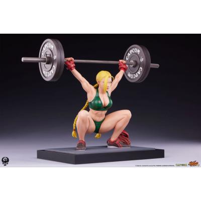 Street Fighter Estatua Premier Series 1/4 Cammy: Powerlifting 41 cm