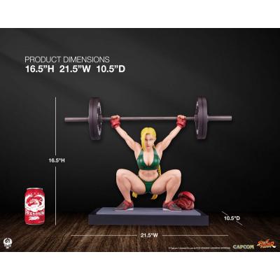 Street Fighter Estatua Premier Series 1/4 Cammy: Powerlifting 41 cm