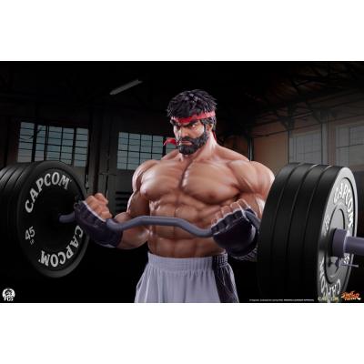 Street Fighter Estatua Premier Series 1/4 Ryu Battle Edition: Powerlifting 53 cm