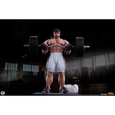 Street Fighter Estatua Premier Series 1/4 Ryu Battle Edition: Powerlifting 53 cm
