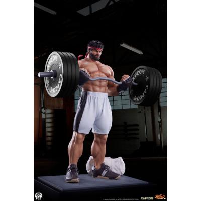 Street Fighter Estatua Premier Series 1/4 Ryu Battle Edition: Powerlifting 53 cm
